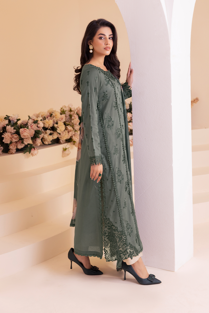 UE-259 Embroidered Lawn