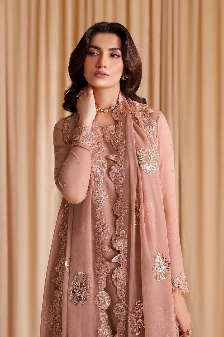 CC-74 Embroidered Chiffon