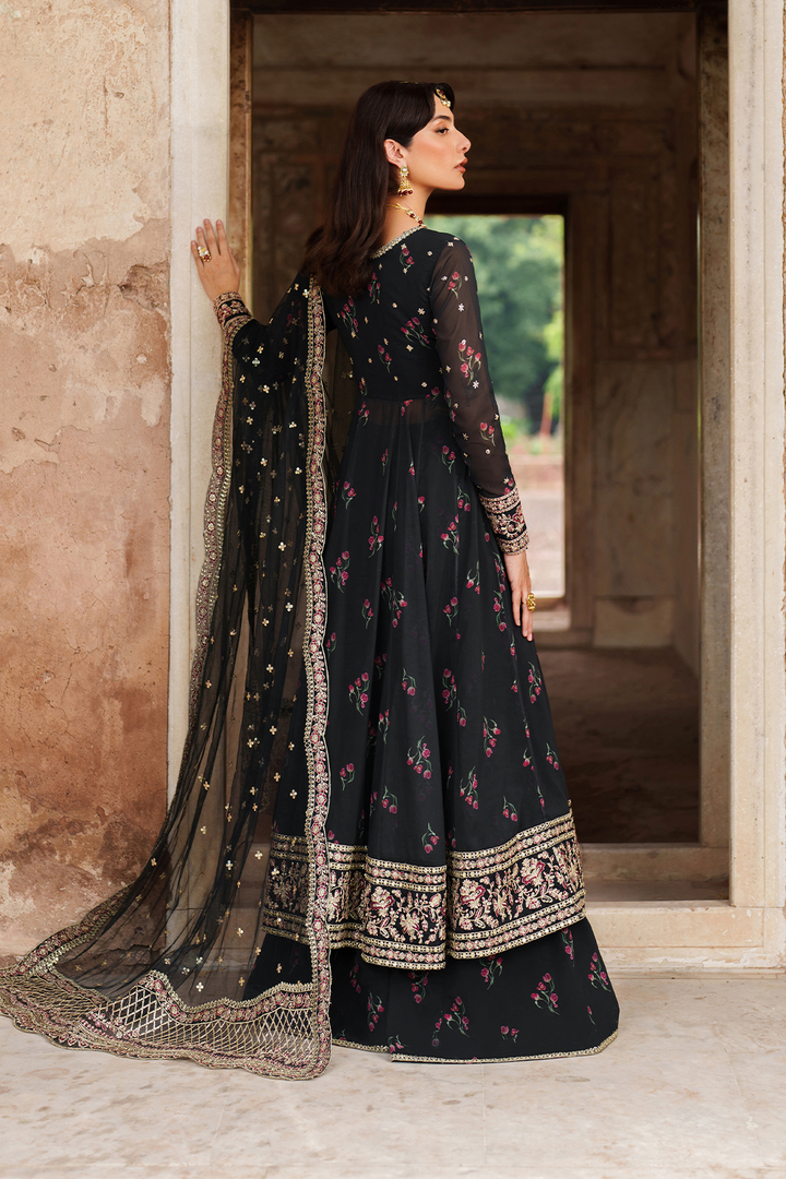 UE-550  Printed Chiffon - Iznik