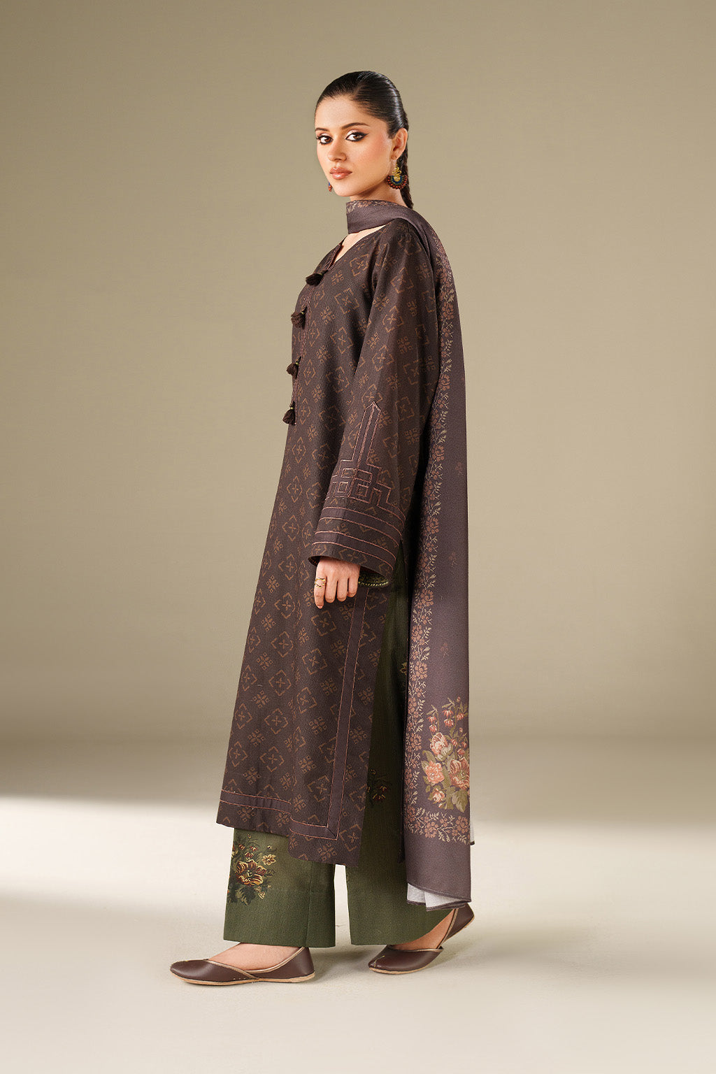 UE-564 Printed Khaddar