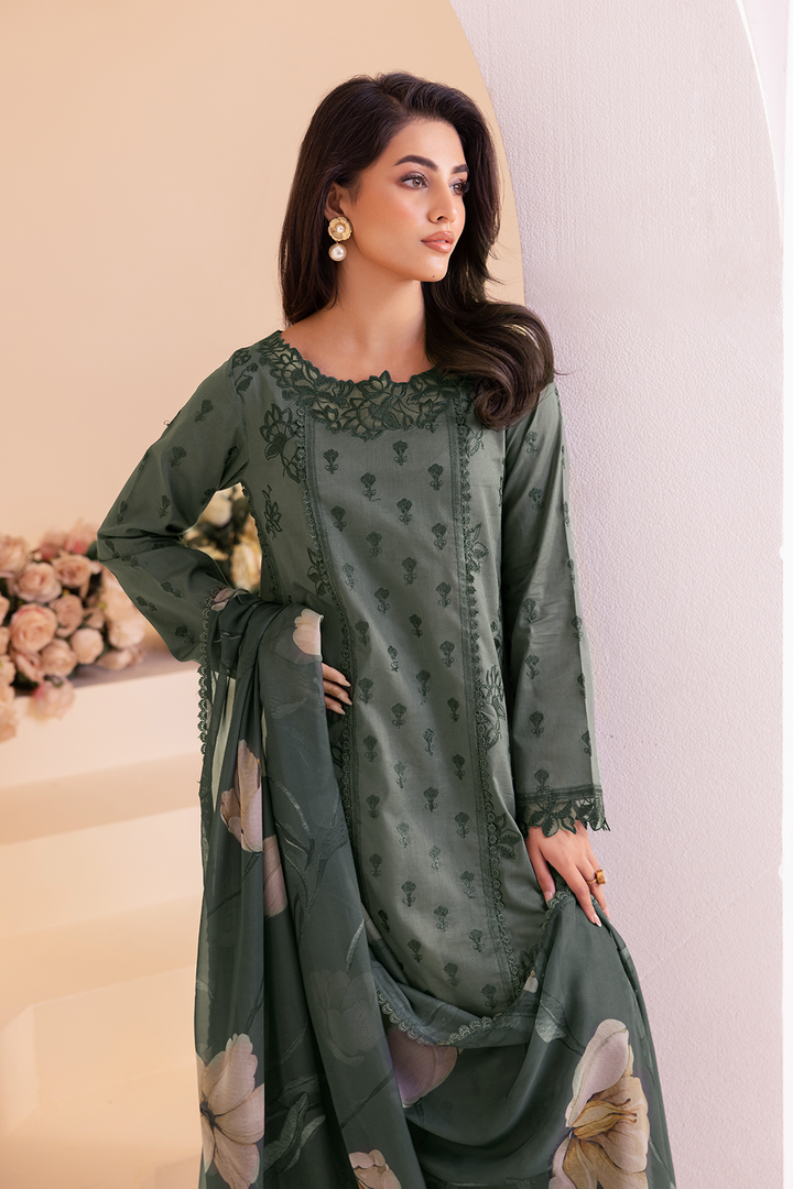 UE-259 Embroidered Lawn