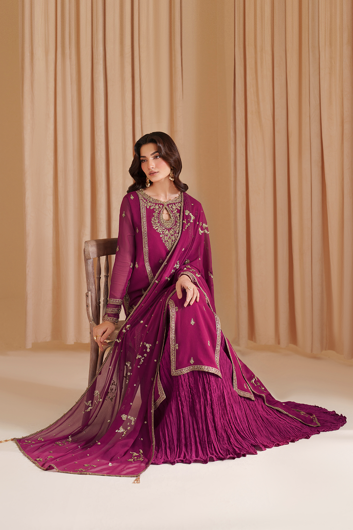 CC-81 Embroidered Chiffon