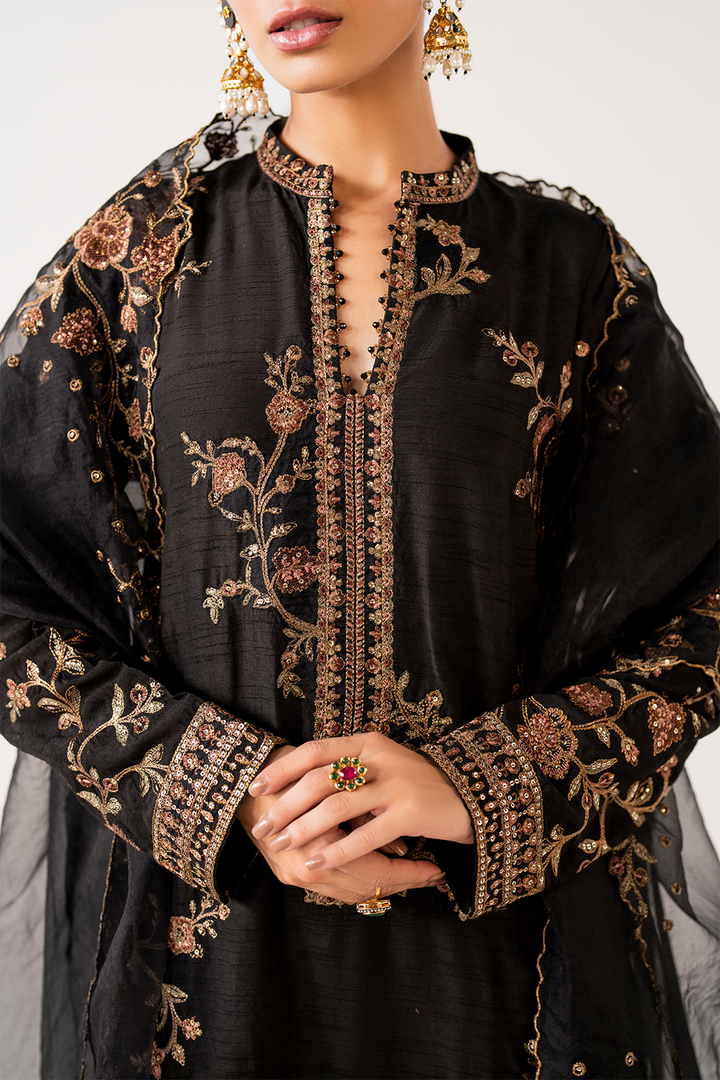 IRS-23 Embroidered Rawsilk