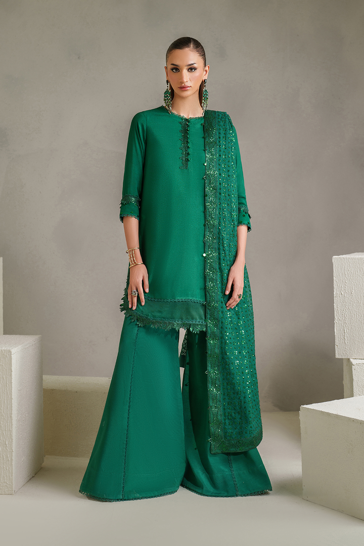 IP-337 Embroidered Rawsilk
