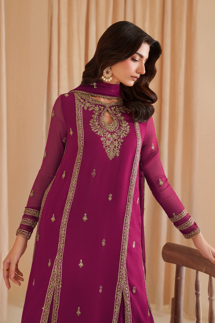 CC-81 Embroidered Chiffon