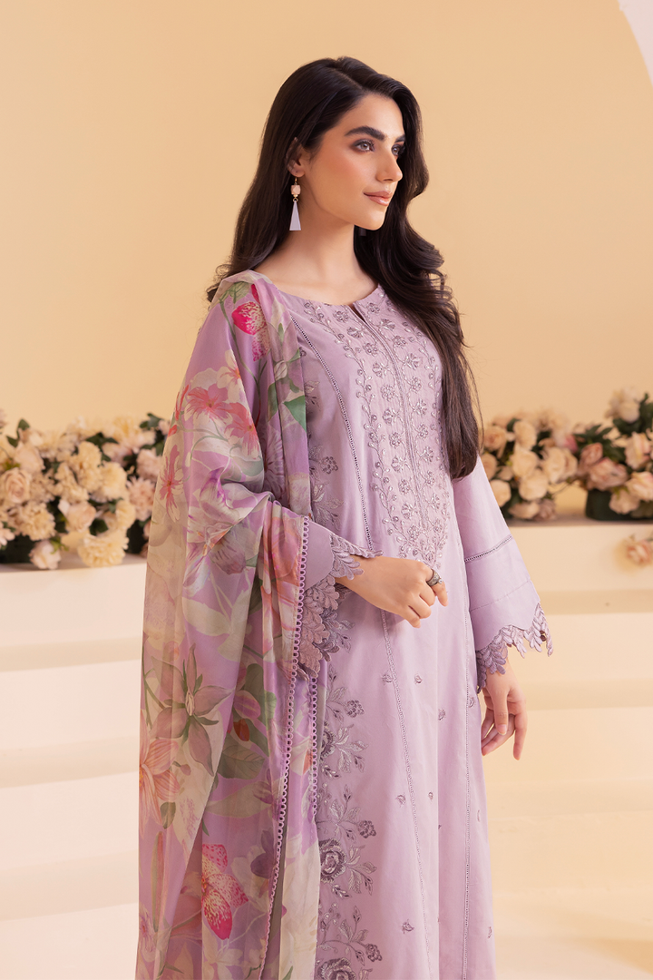 UE-254 Embroidered Lawn