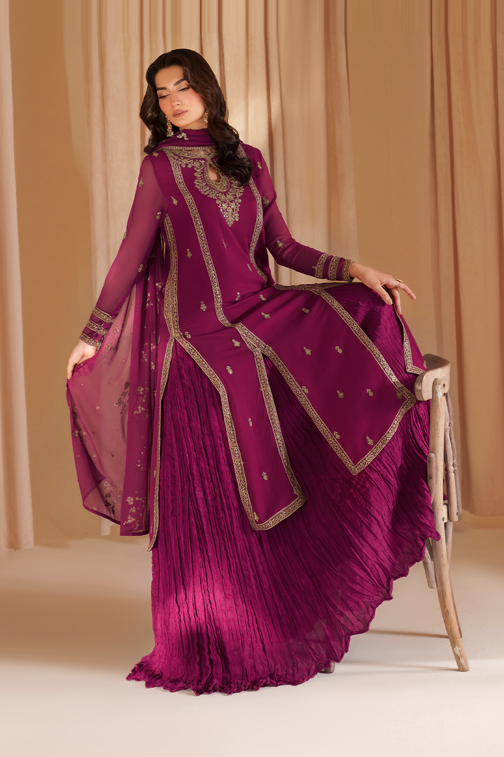 CC-81 Embroidered Chiffon