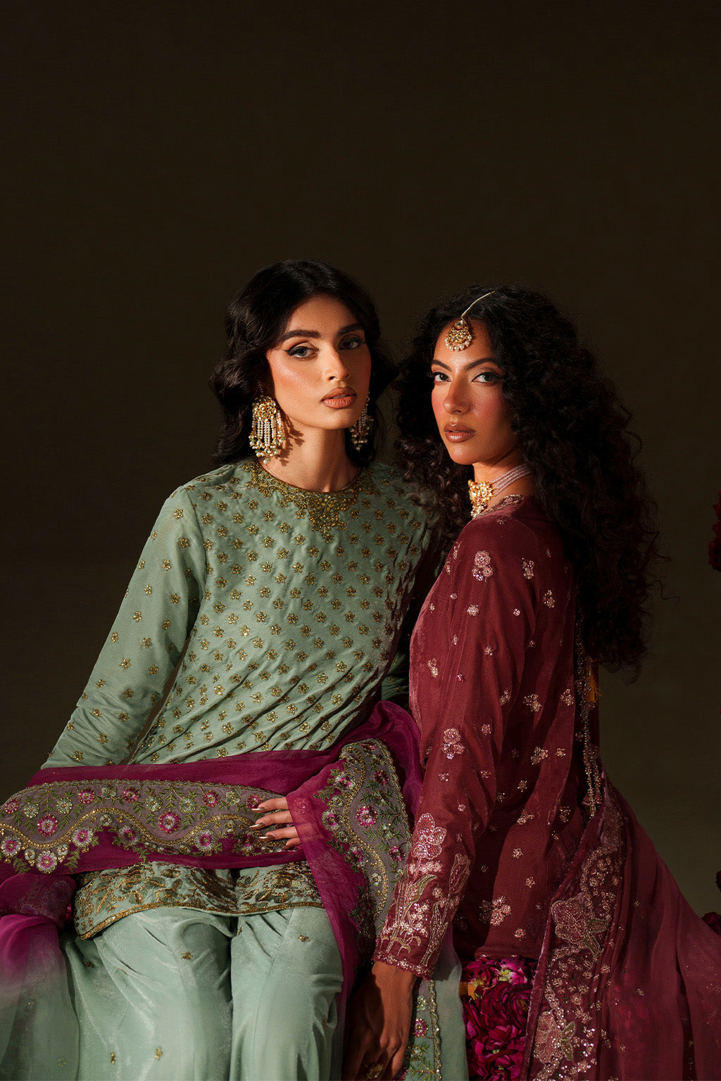 IV-73  Embroidered Velvet