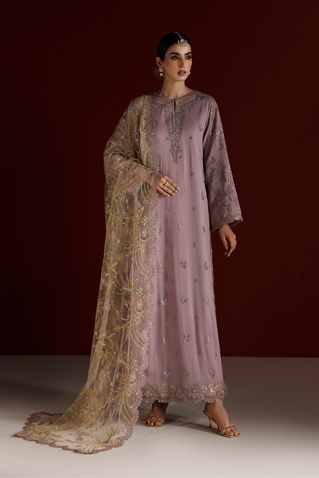 CC-106 Embroidered Chiffon
