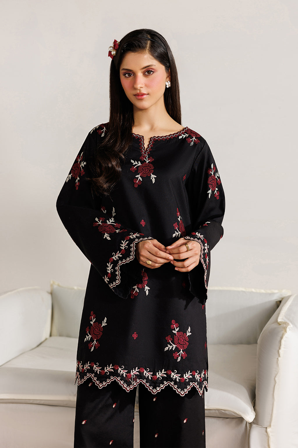 IP-354 Embroidered Lawn