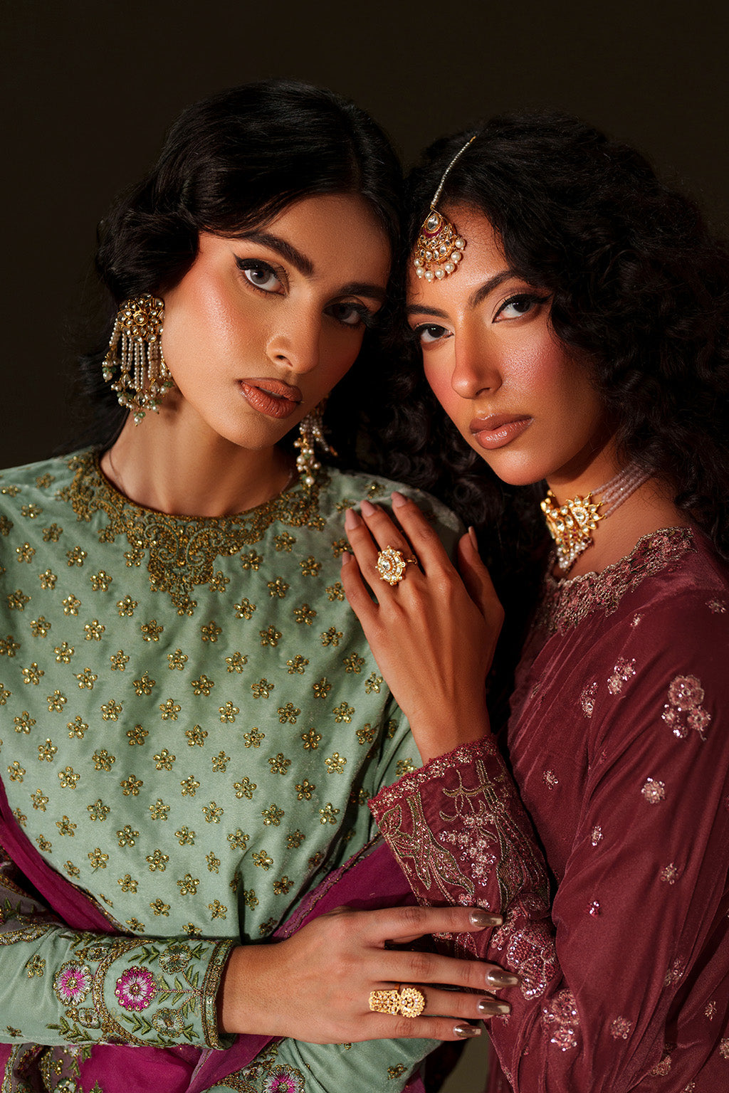 IV-75  Embroidered Velvet