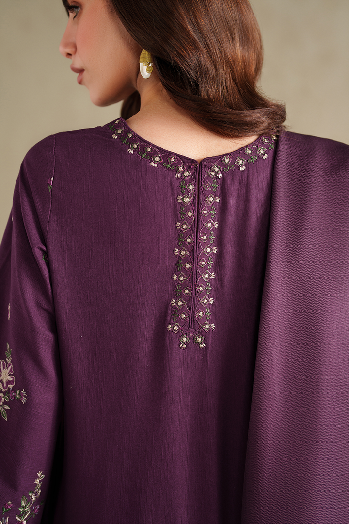 UE-576 Embroidered Khaddar