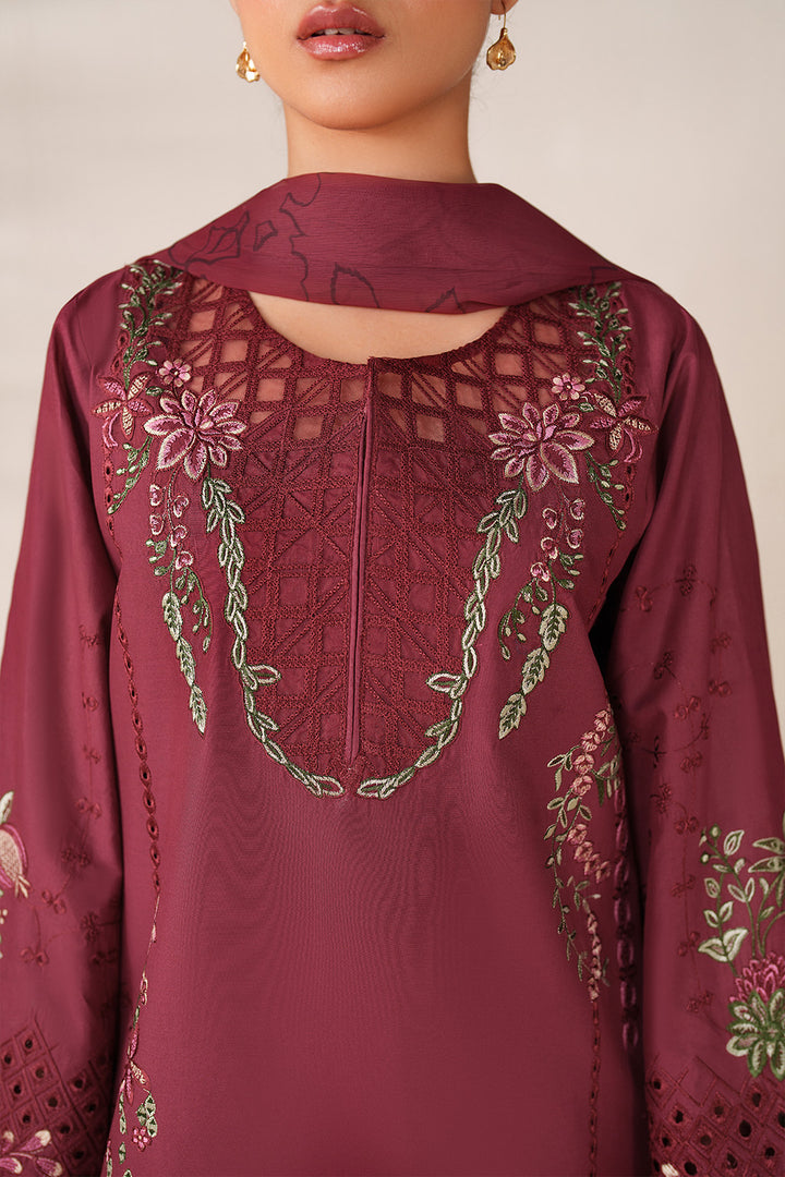 UE-610 Embroidered Lawn