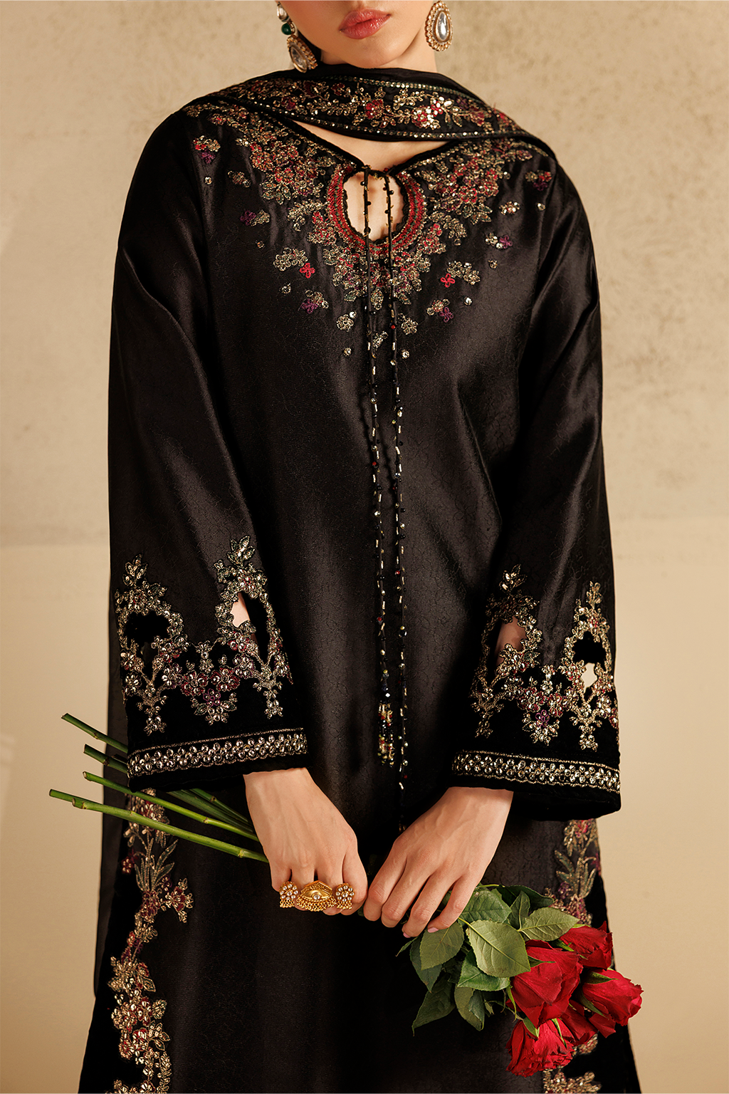 UE-737 Dyed Textured Sheesha Silk