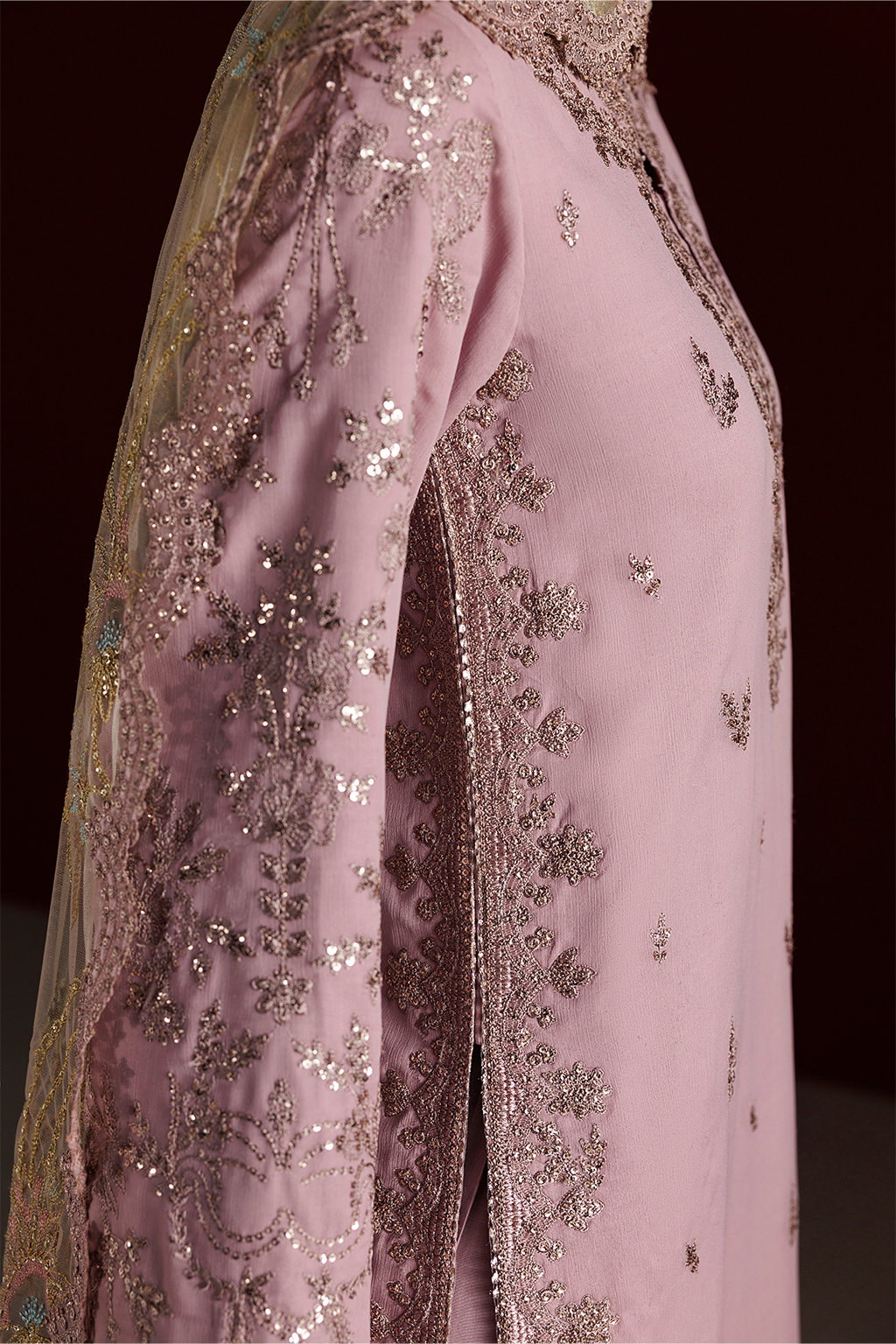 CC-106 Embroidered Chiffon