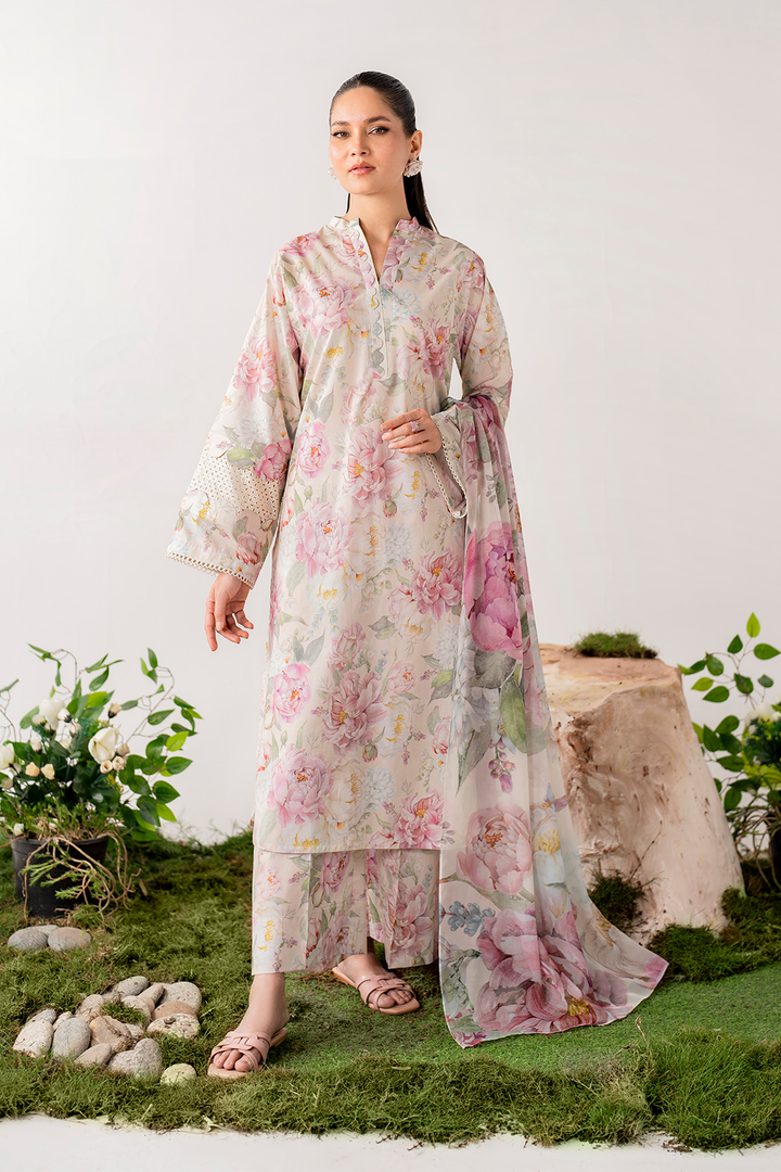 UE-280 Printed Lawn - Iznik