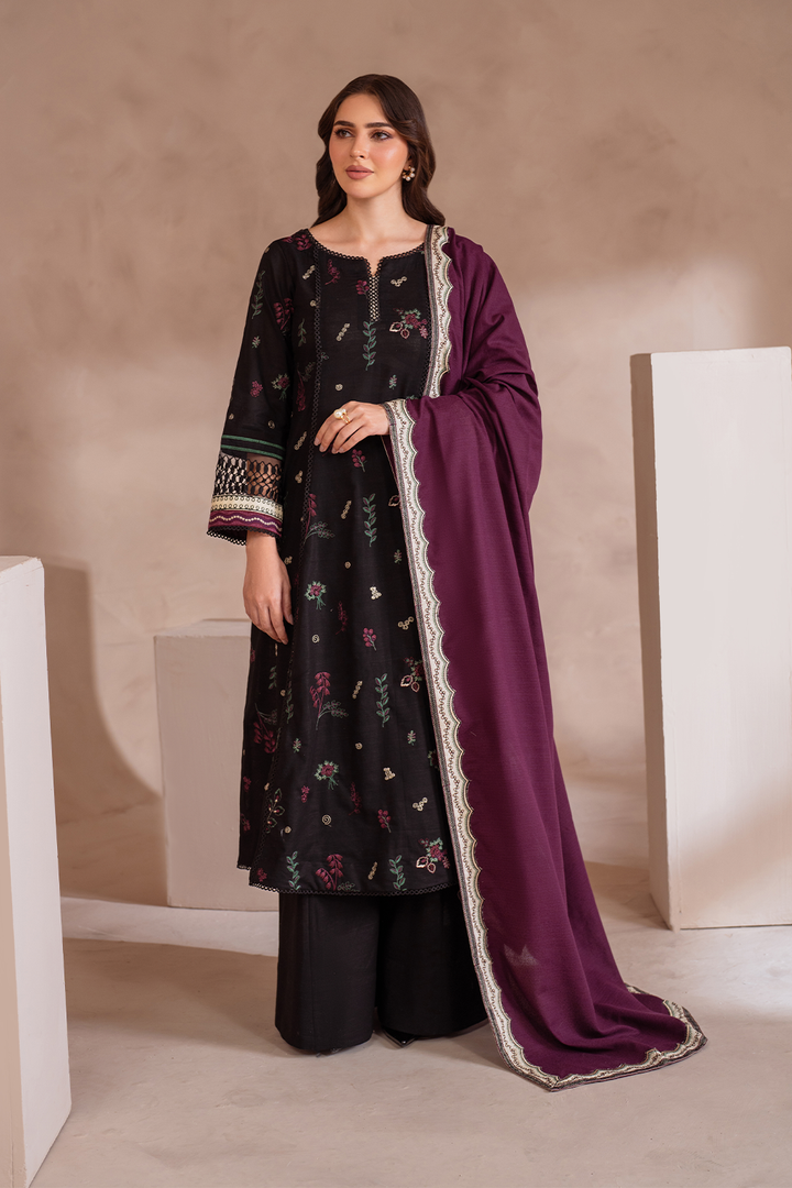 UE-363 Embroidered Khaddar