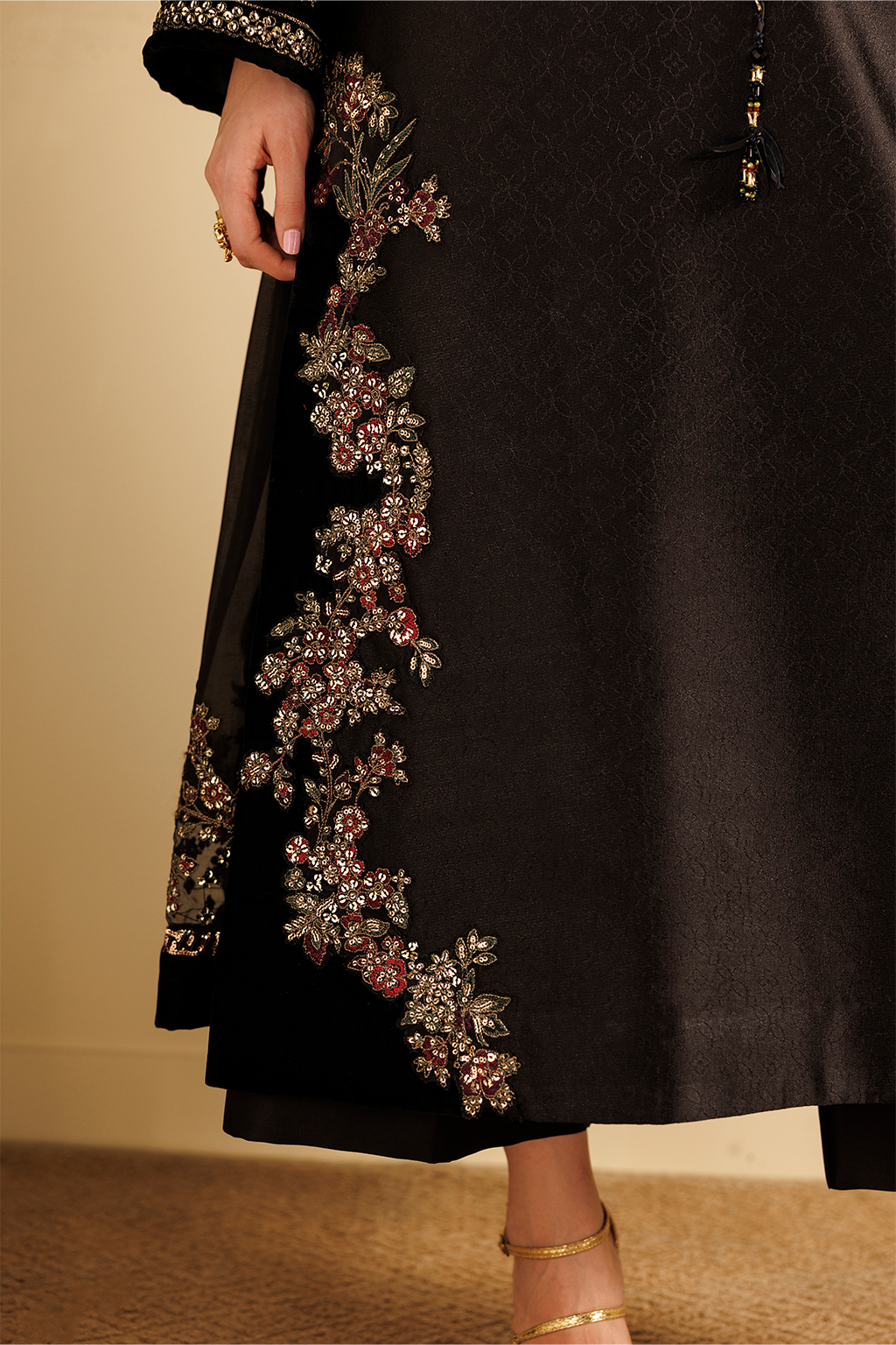 UE-737 Dyed Textured Sheesha Silk