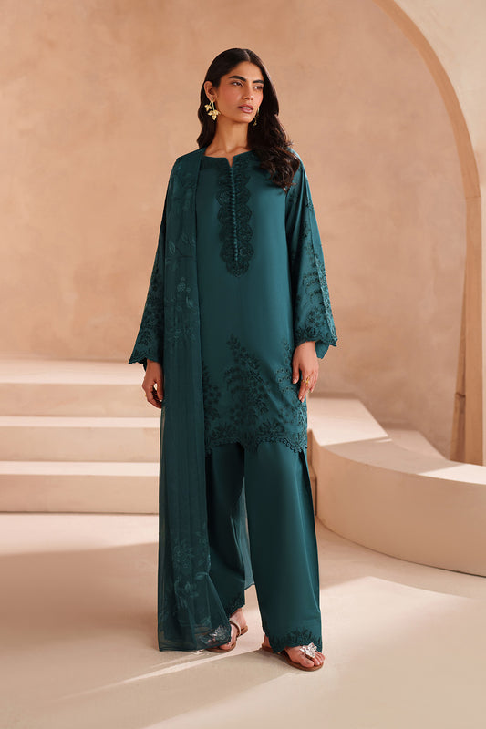 UE-594  Embroidered Lawn - Iznik
