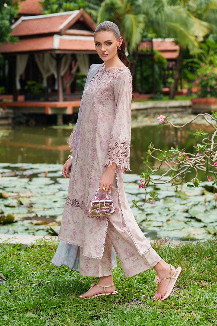 UE-505  Embroidered  Lawn