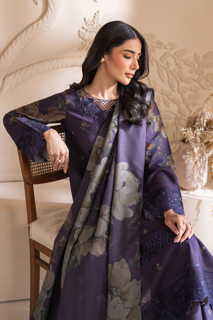 UE-341 Printed Viscose - Iznik