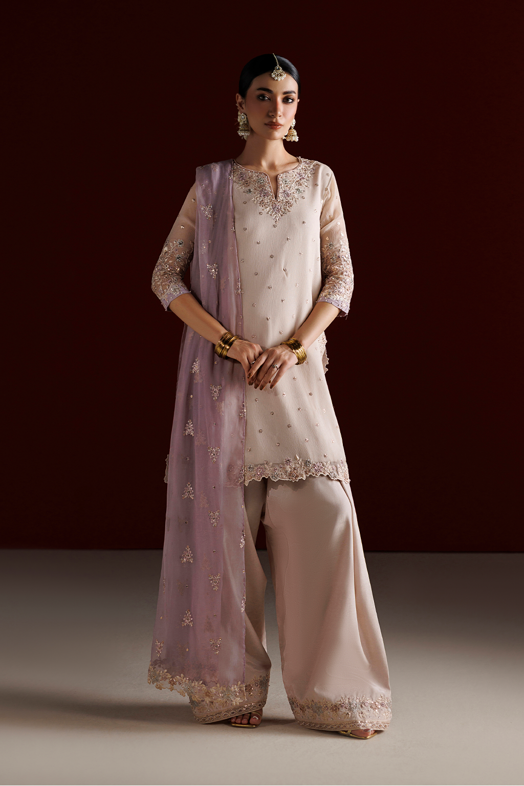 CC-104 Embroidered Chiffon