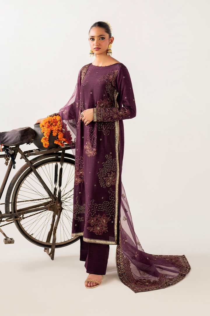 IRS-22 Embroidered Rawsilk