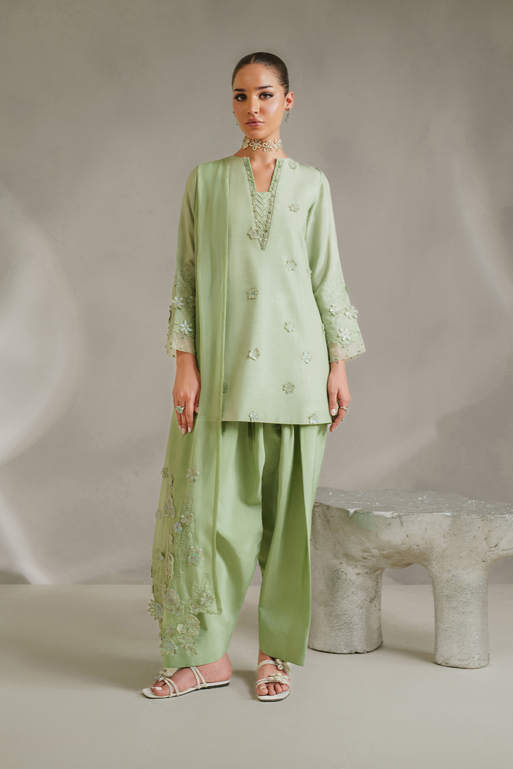 IP-339 Embroidered Rawsilk