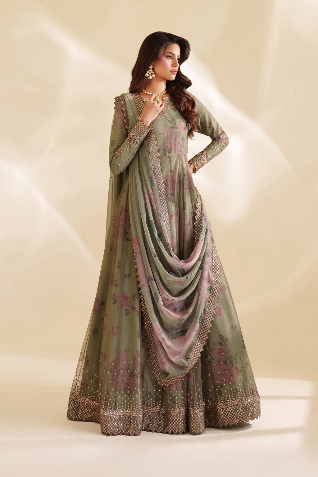 CC-86 Embroidered Net