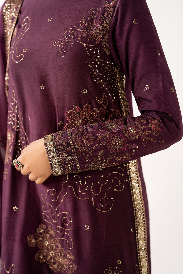 IRS-22 Embroidered Rawsilk