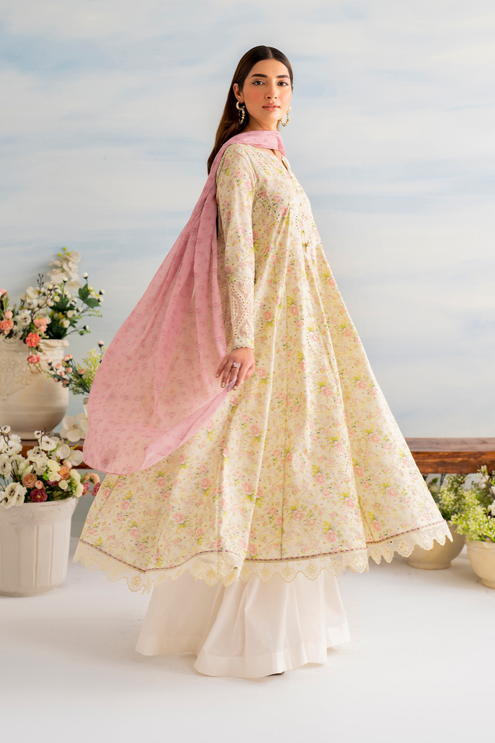 IGL-07 Embroidered Lawn - Iznik