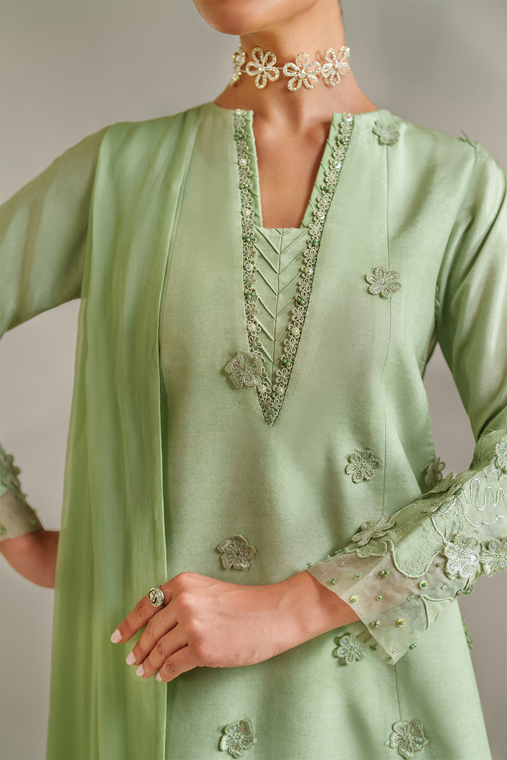 IP-339 Embroidered Rawsilk