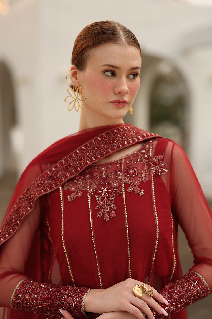 CC-67 Embroidered Net - Iznik