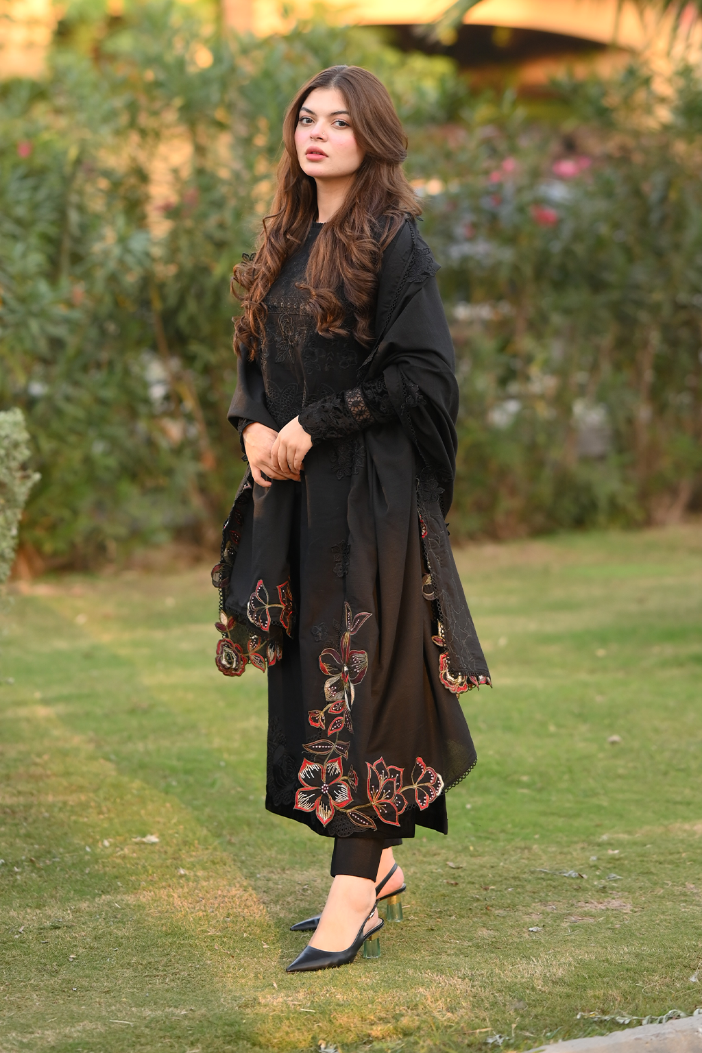 IPK-11 Embroidered Khaddar