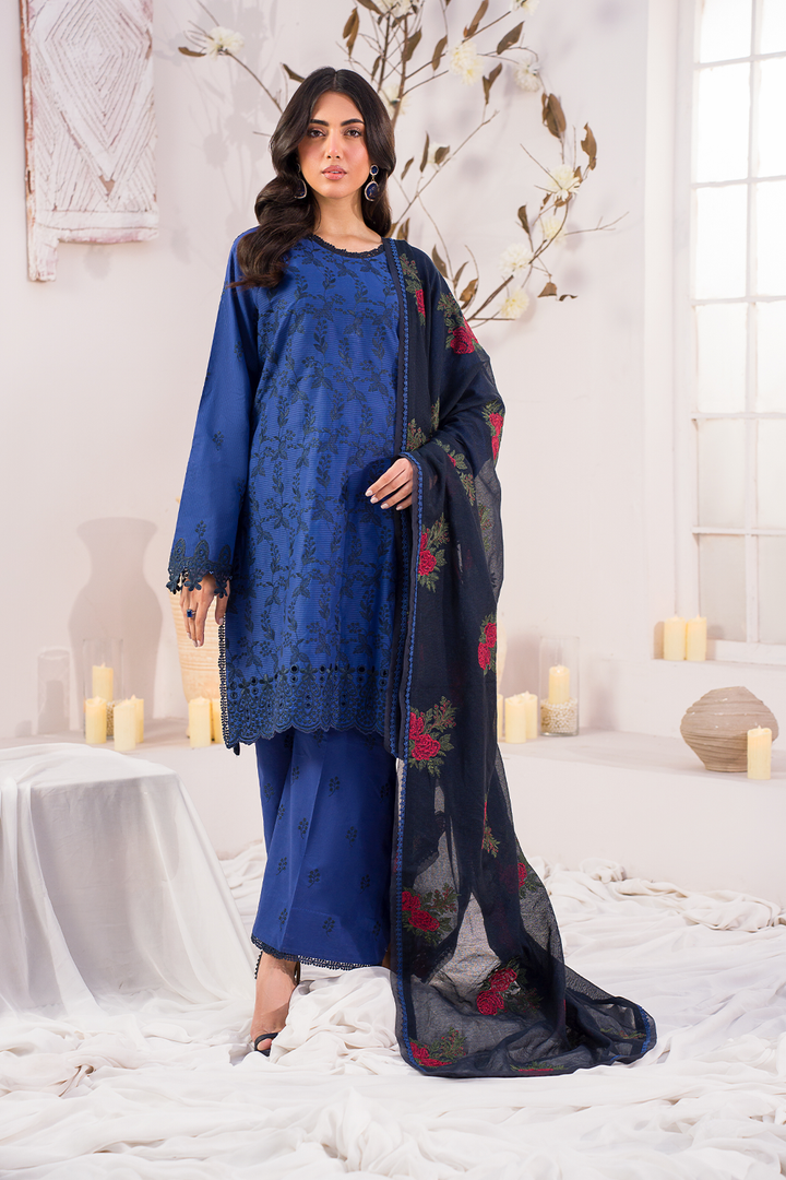 UE-197 Embroidered Lawn