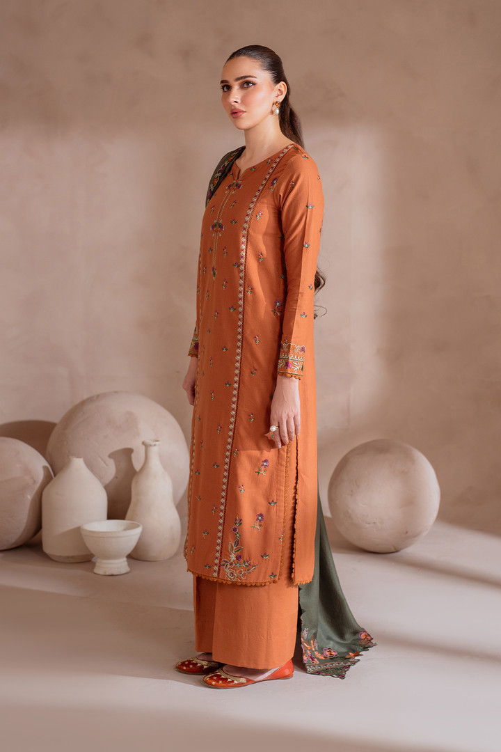 UE-367 Embroidered Khaddar