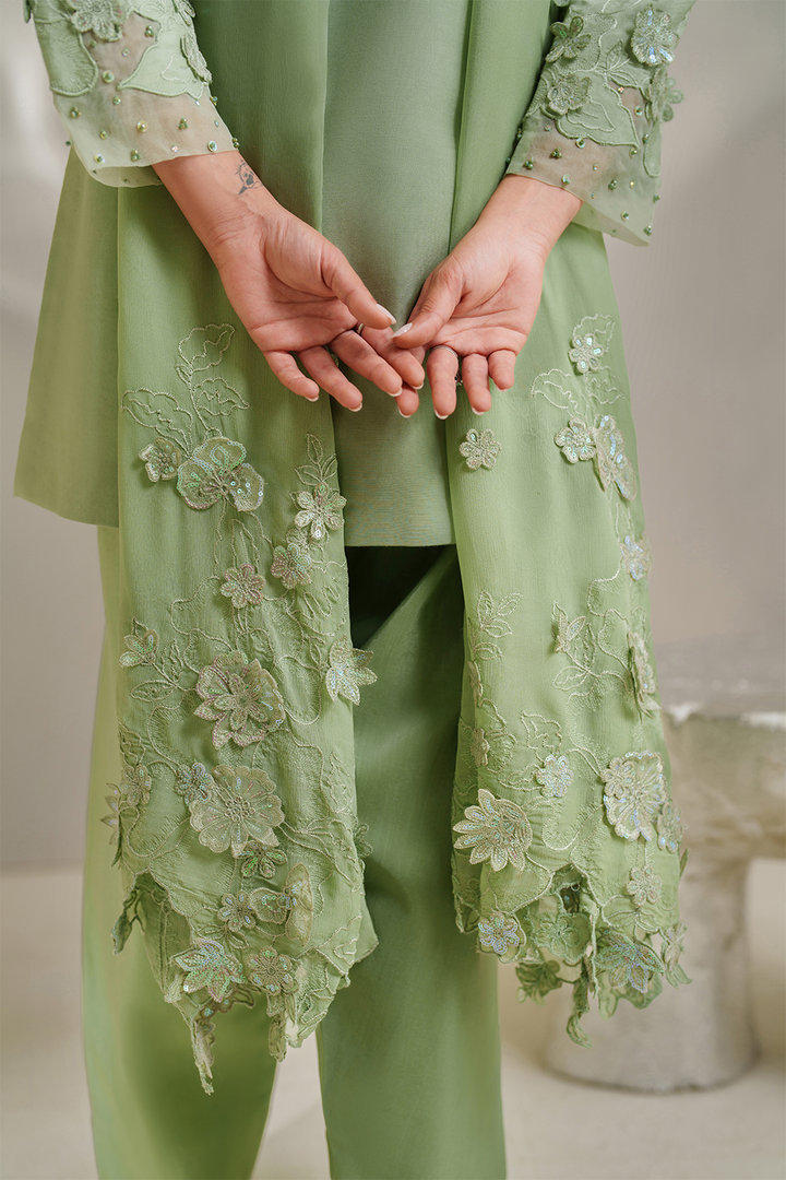 IP-339 Embroidered Rawsilk