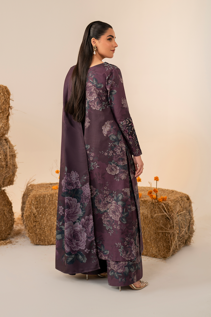 UE-354 Printed Khaddar - Iznik