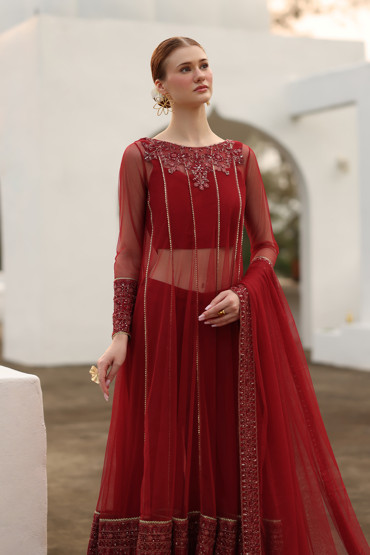 CC-67 Embroidered Net - Iznik