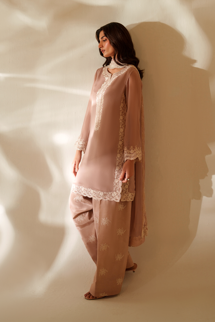 CC-79 Embroidered Chiffon - Iznik