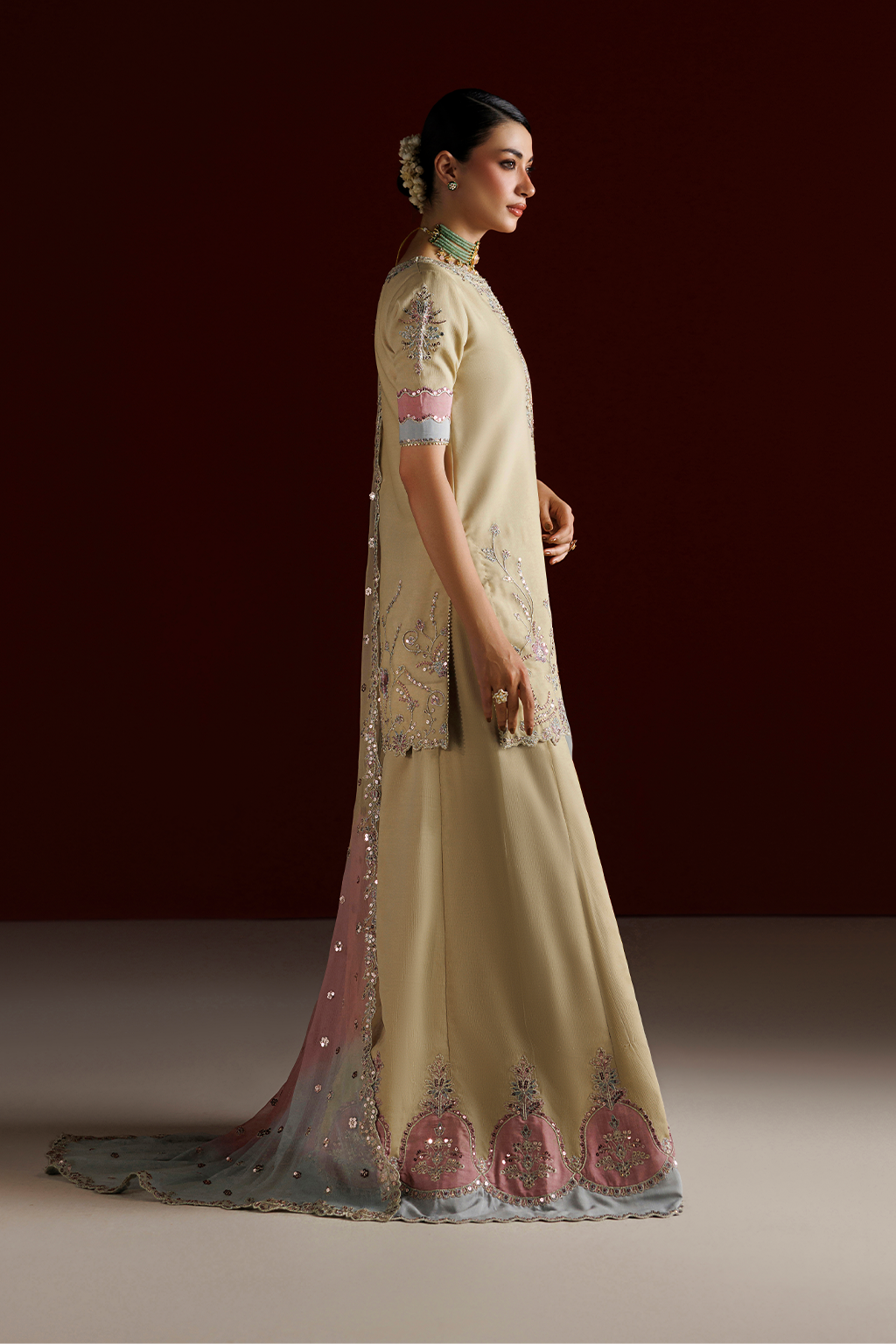 CC-108 Embroidered Chiffon