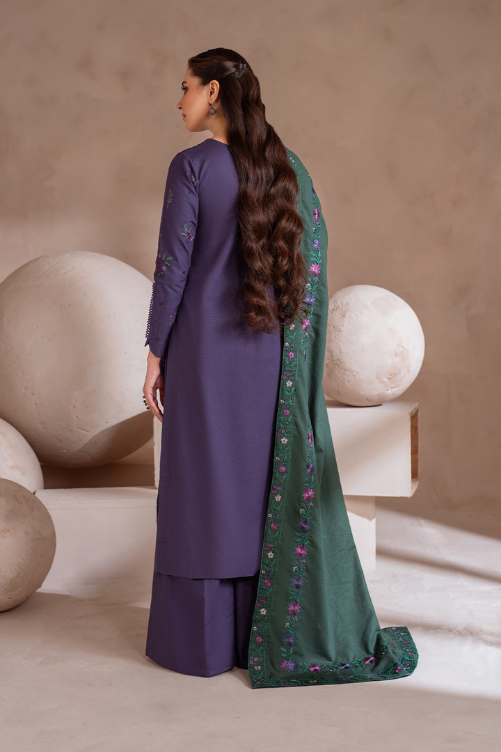 UE-366 Embroidered Khaddar