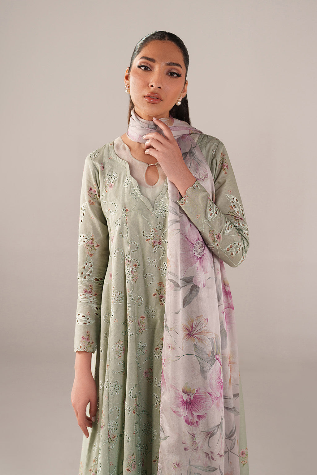 SS-03 Embroidered Lawn