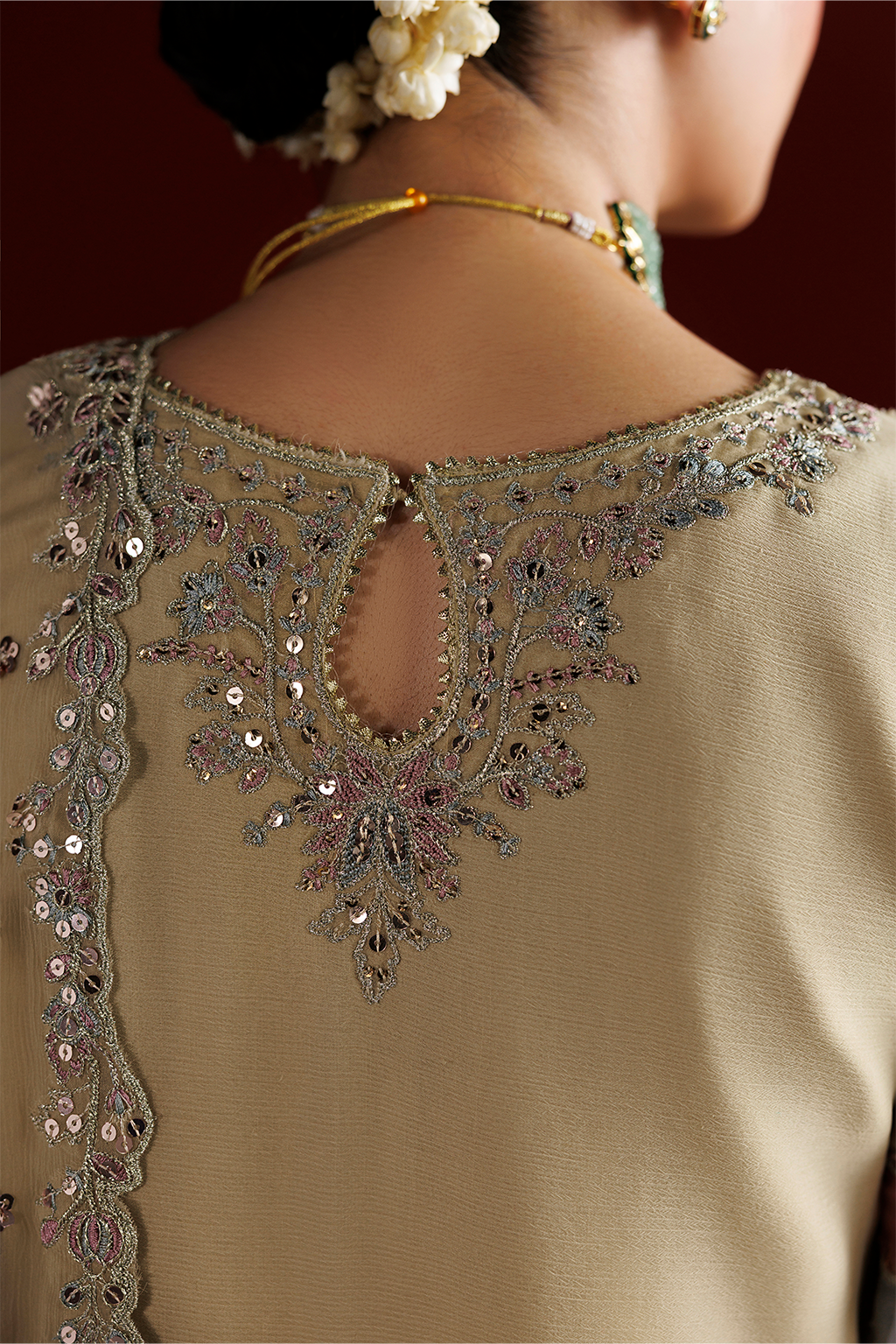 CC-108 Embroidered Chiffon