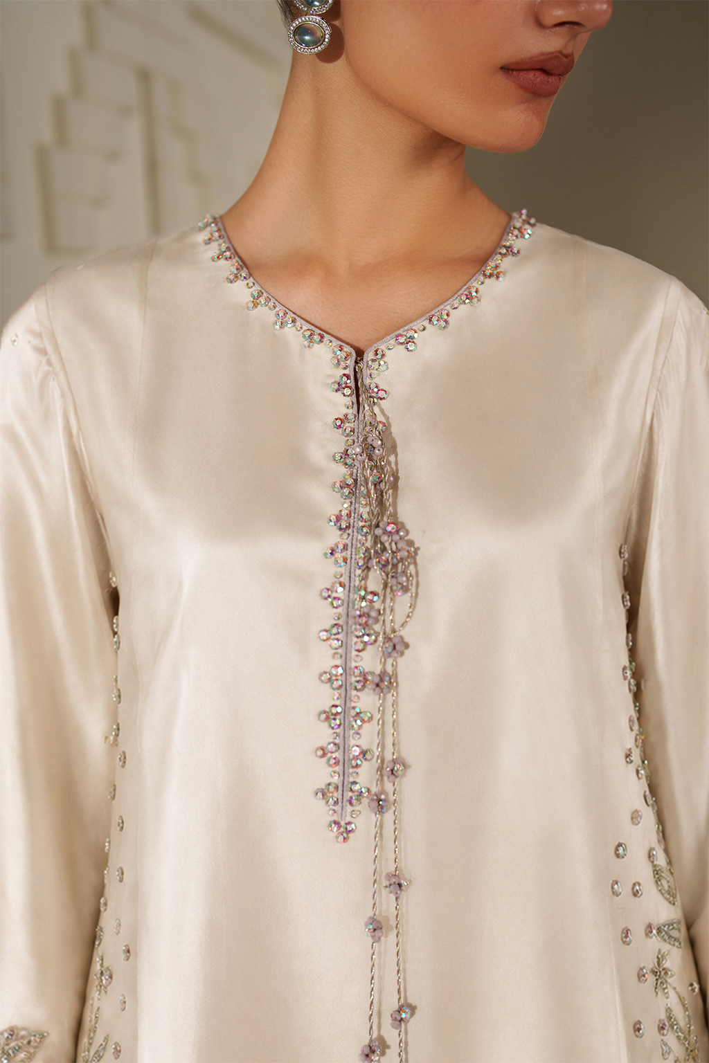 UE-620 Embroidered Chiffon