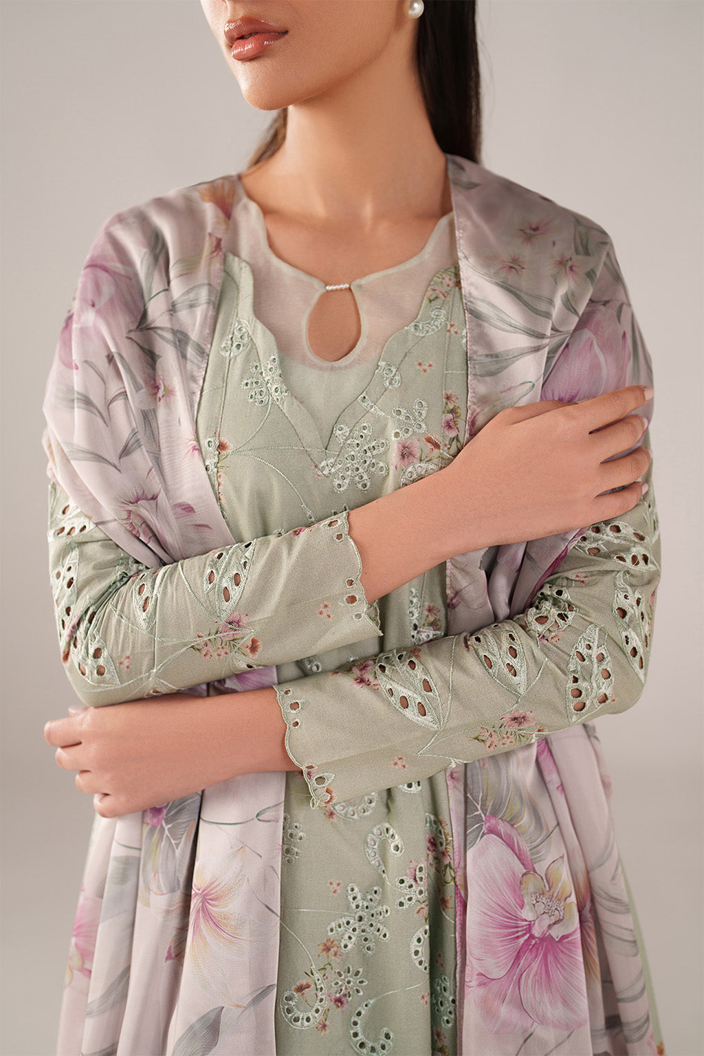 SS-03 Embroidered Lawn