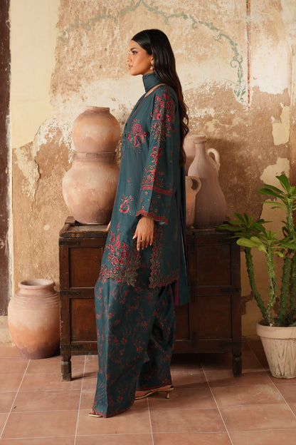 IPF-01 Embroidered Printed Linen