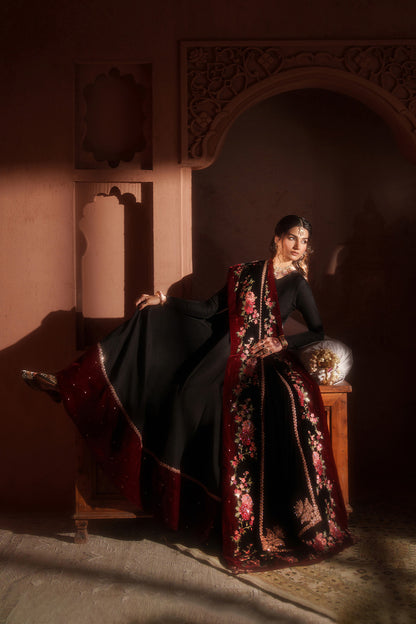 IV-59 Embroidered Velvet