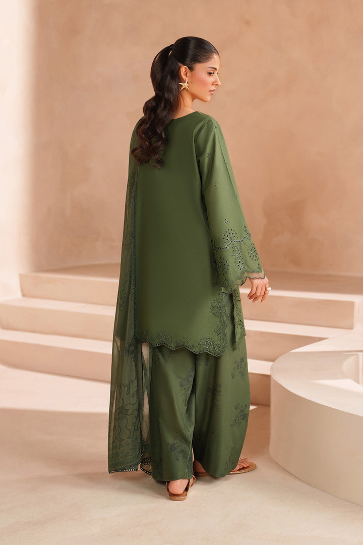 UE-603 Embroidered Lawn - Iznik