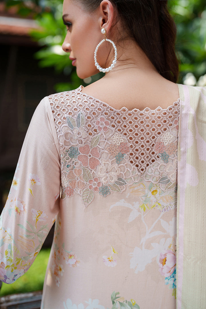UE-506  Embroidered  Lawn
